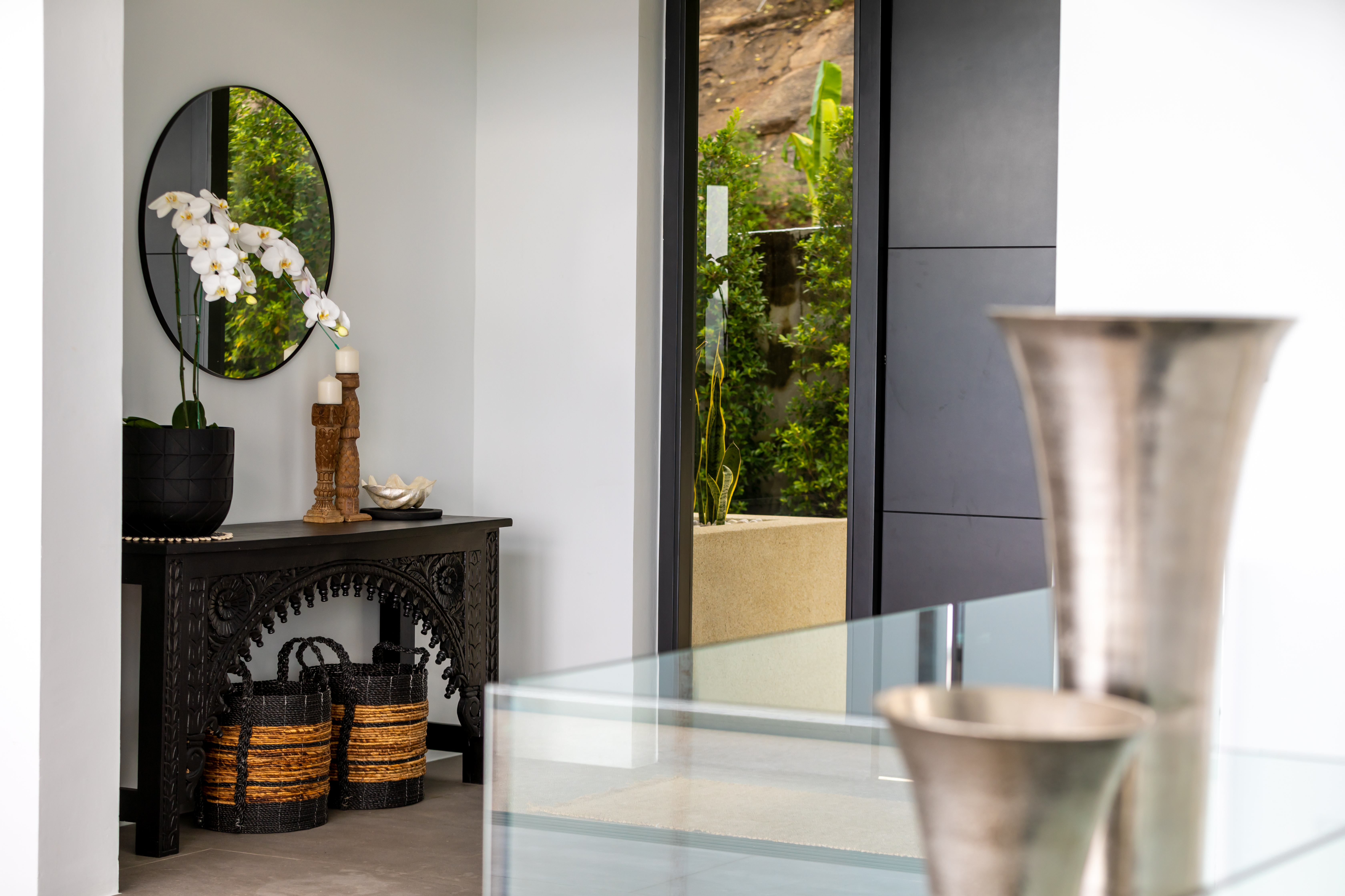 Living spaces at Villa Anushka